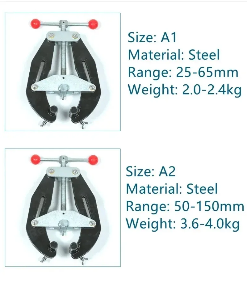 Abrazadera soldadura alineación tuberías herramientas emergencia para vehículos de gran cantidad