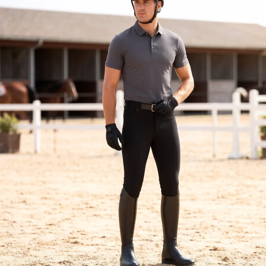 half-silicone-breeches-for-men-equestrian-pants-for-men-high-elasticity-slim-fit-quick-drying-jodhp-for-men-silicone