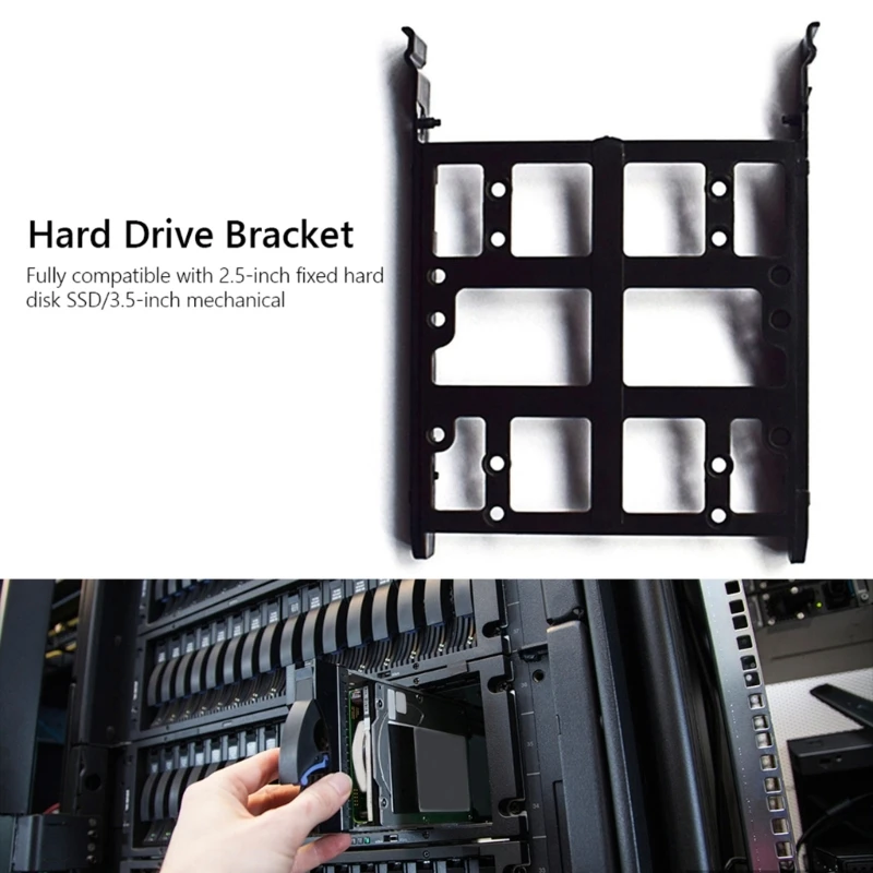 HDD Rack Pull-out Guide Rail Tool Hard Drive Caddy 2.5 3.5 SSD Drive Bracket