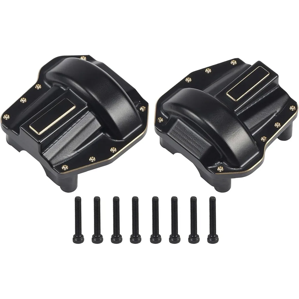 

SCX10 III Brass Weights Steering Knuckles & Portal Cover Set for 1/10 RC Crawler Capra AR45P Axle Housing Upgrades