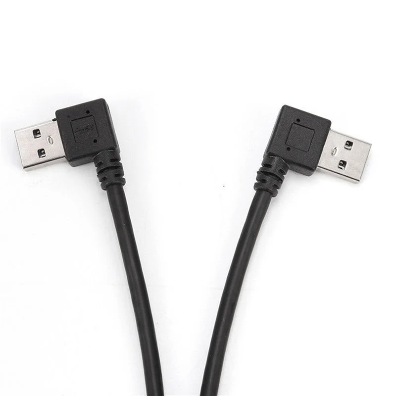 

Daily 20X Usb 3.0 Angle 90 Degree Extension Cable Male To Female Adapter Cord Data Left