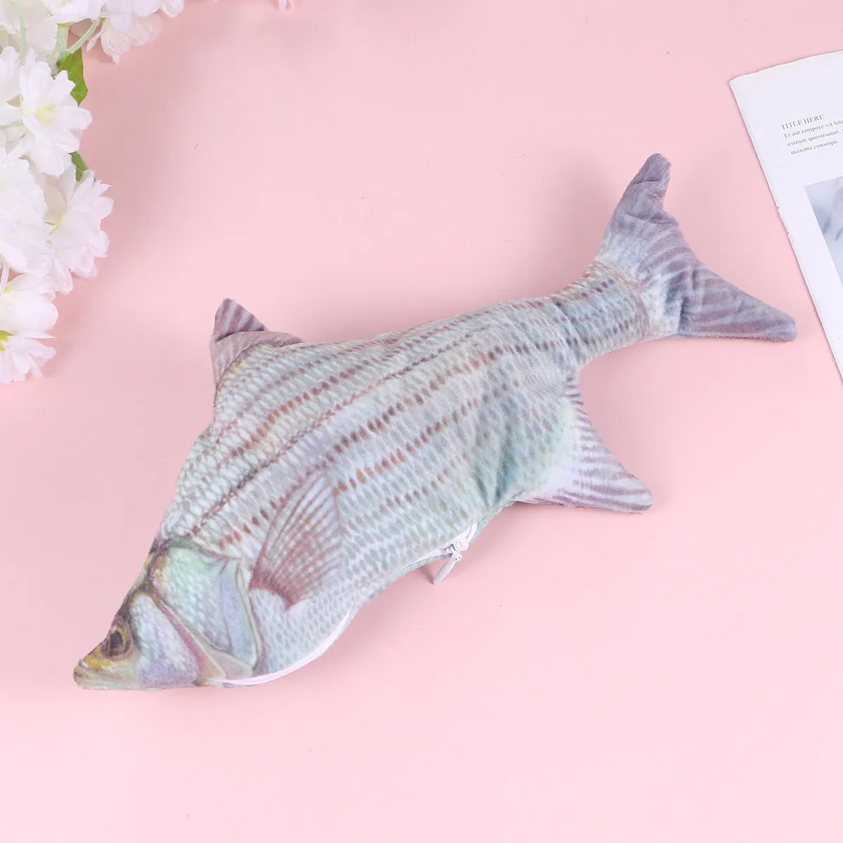 

Электронная интерактивная игрушка-рыбка для кошек с USB-зарядкой: стимулирует любопытство, предотвращает царапание