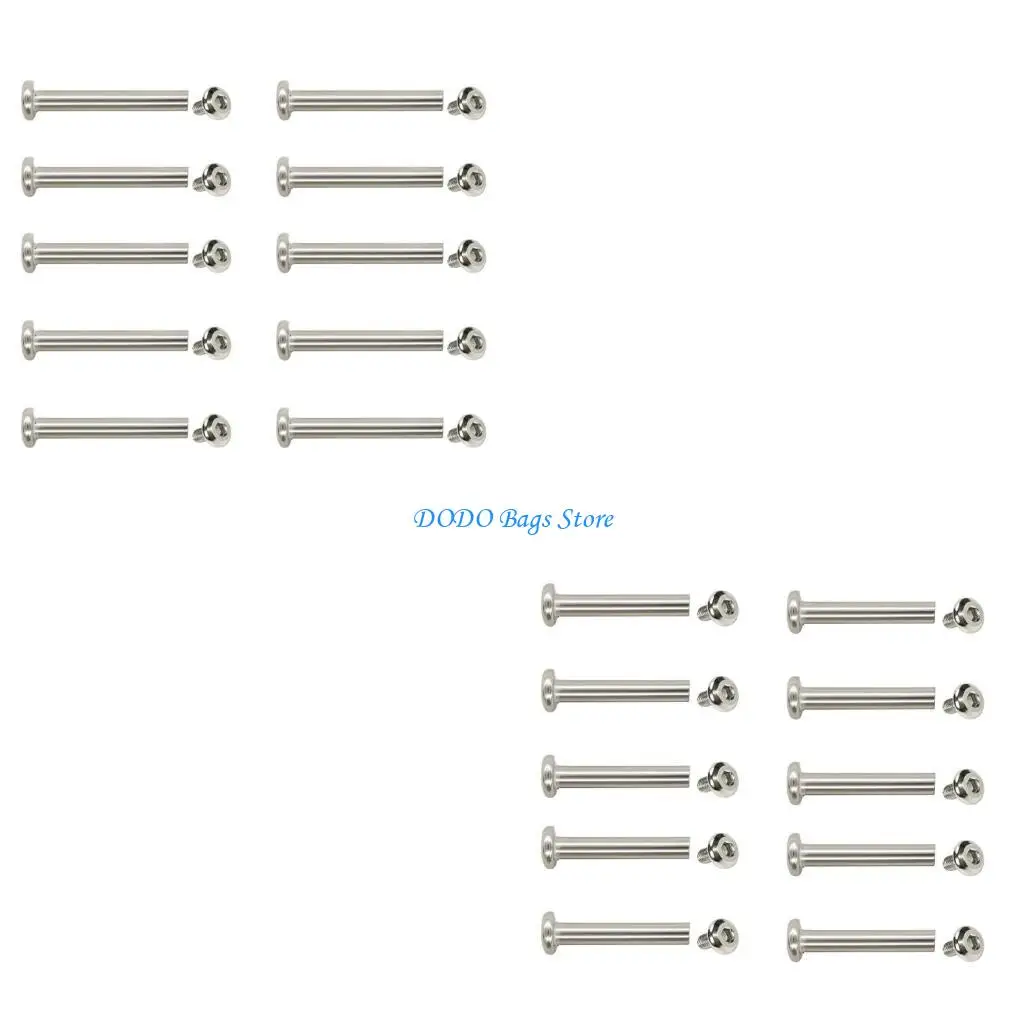 

10x/Set Inner Hexagon Screws Easy to Use 30/35/40/45/50mm Screws Nails Rivets