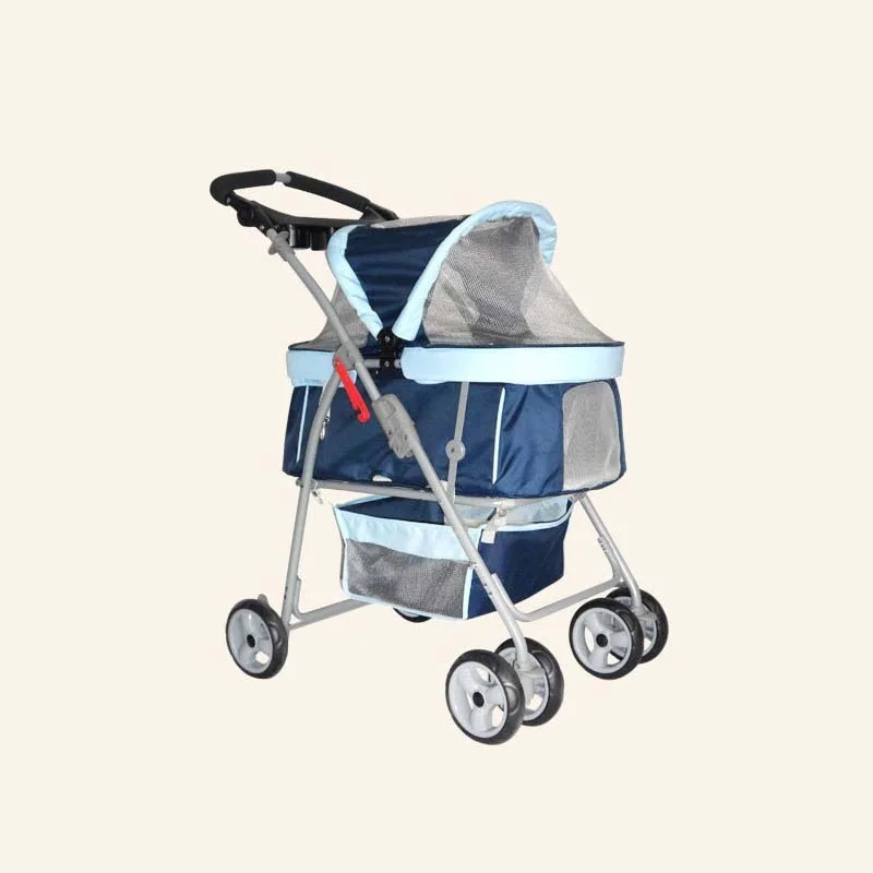 Lightweight Folding Carriers and Strollers, Puppy Carrier, Wheel Devil Transport, Small Pet Cart, Bicycle Trailer, Walking Tour