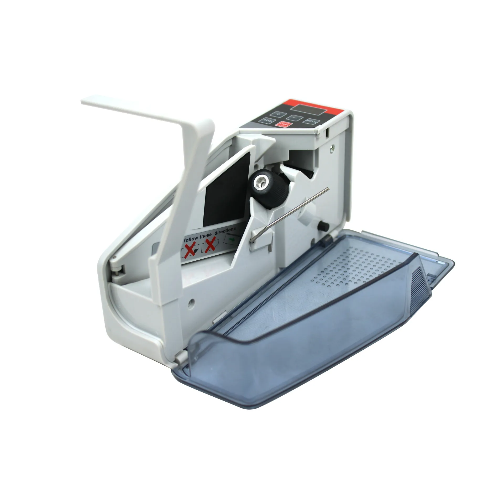 V40 Banknote Counter Handheld Mini Portable, Small Banknote Counter, Counter Can Be Plugged in With Batteries