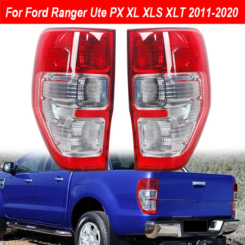 

Rear Tail Light For Ford Ranger Ute PX XL XLS XLT 2011-2020 Car Brake Light Tail Light with Wiring Harness Without Bulb