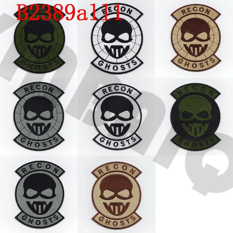 

Embroidery Patch NSWDG DEVGRU Seal Team 6 Ghosts Recon Morale Tactical Military