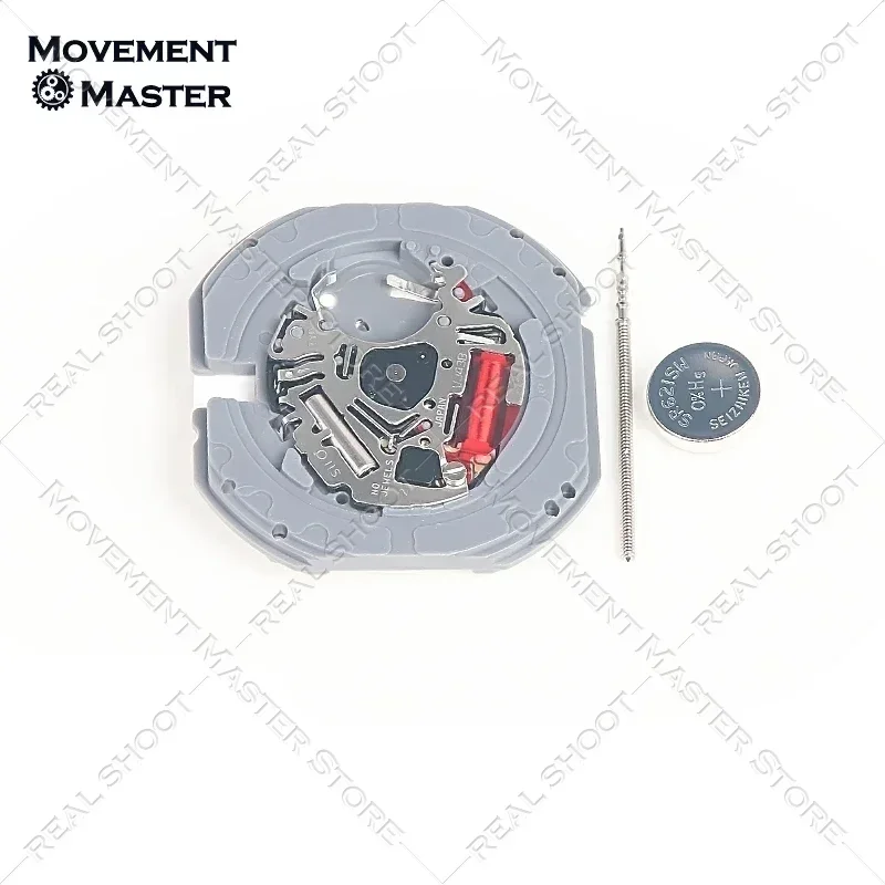 Japan New VJ43 Movement VJ43B Dual Calendar Quartz Movement Three Hands Watch Repair Movement Replacement Parts
