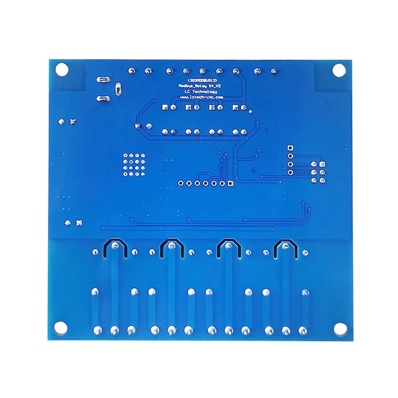 Modbus RTU Four-way Relay Module RS485/TTL UART 4-channel Input 4-channel Output