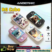 ANBERNIC RG Cube Video Handheld Game Console Android 13 T820 RGB Joystick 3.95'IPS Multi-touch Screen 5200mAh 5G WIFI Bluetooth