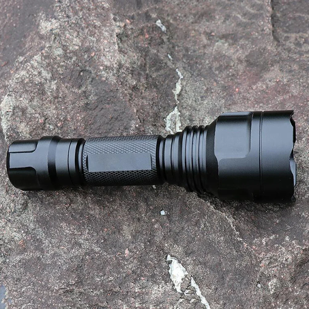 

Ultra Bright Torch Mini Flashlights Black Portable USB Rechargeable Hunting Aluminium Strong Light Ideal for Outdoor Activities