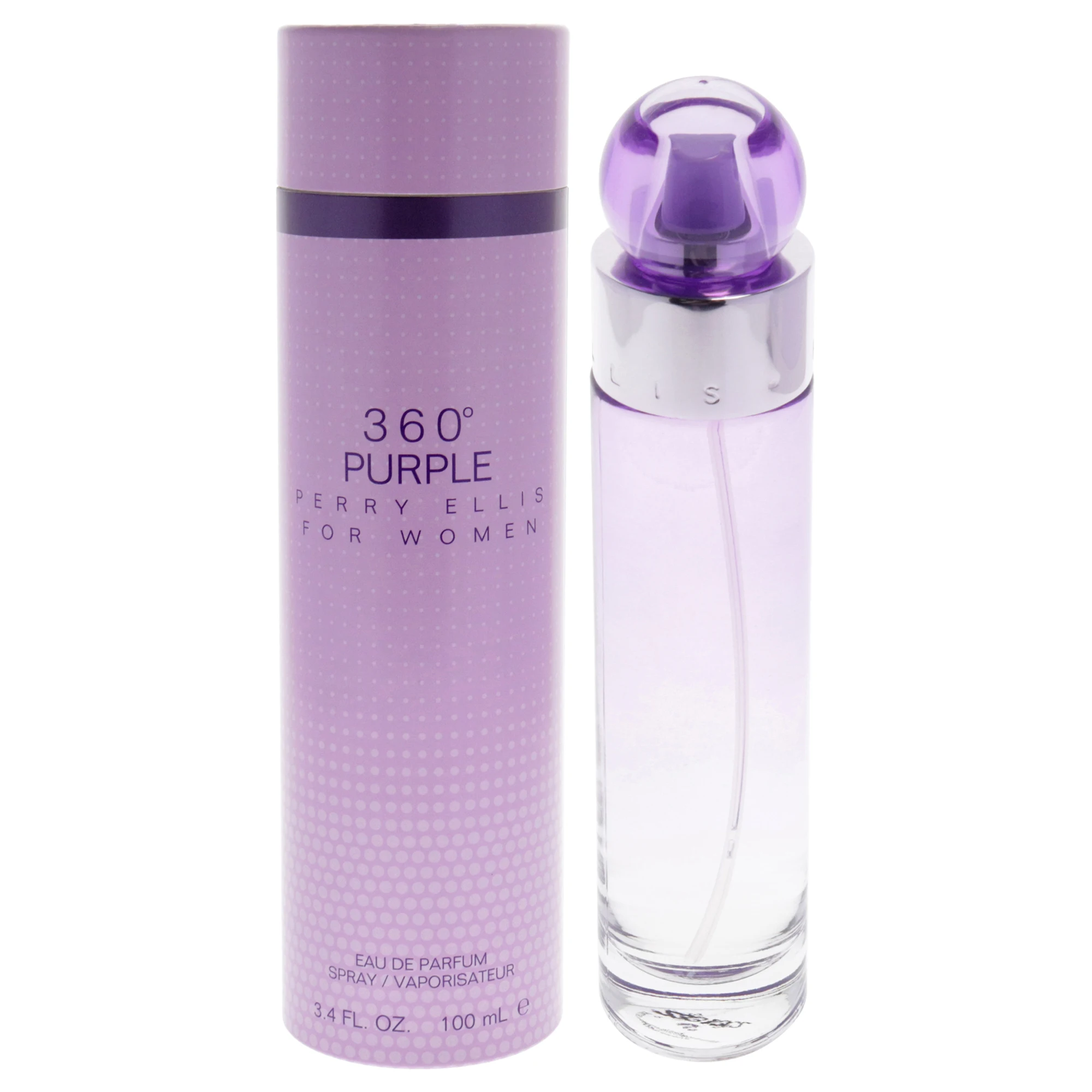 360 Viola di Perry Ellis per donna - Spray EDP da 3,4 once