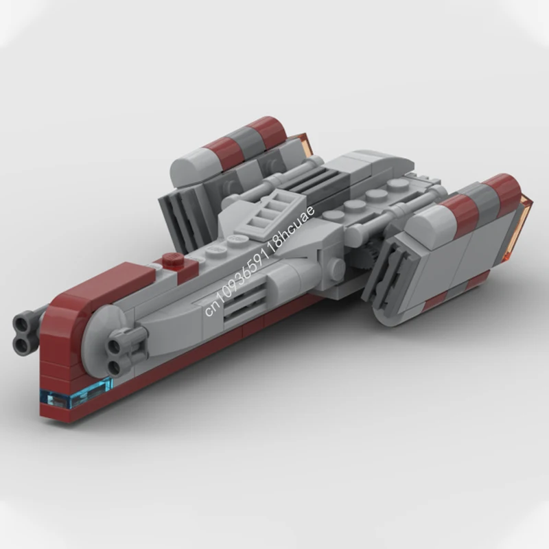 

108 шт. MOC Foray-class Blockade Runner, мини-масштаб, звездная битва, строительные блоки, STEAM, обучение, практические способности, Рождественская игрушка в подарок