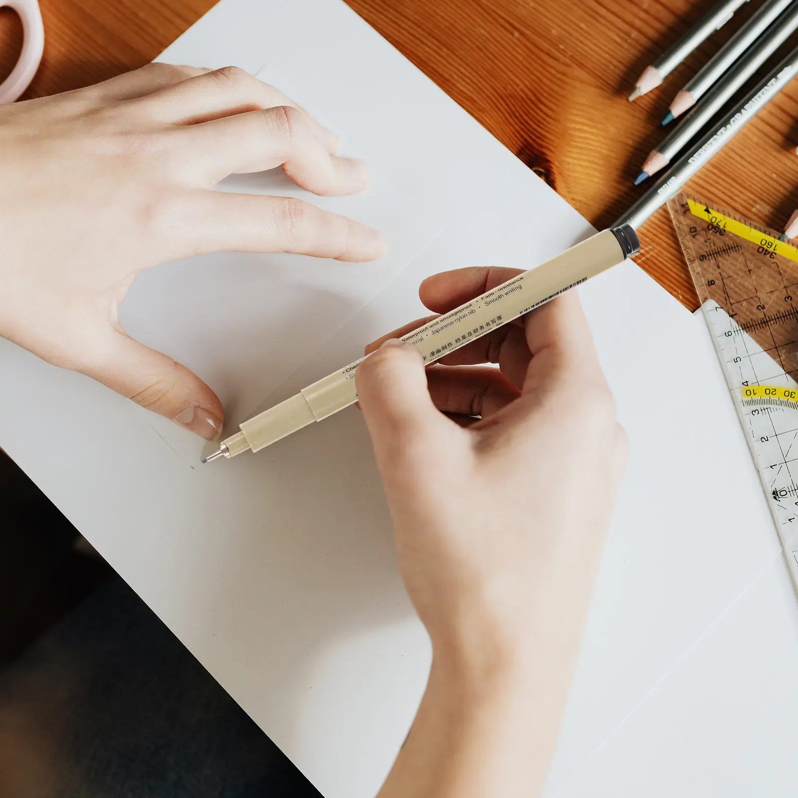 

12Pcs Waterproof Liner Pens Fine Point Drawing Pens for Art Sketching Painting Line Art Marker Pen Smooth Ink Flow Archival