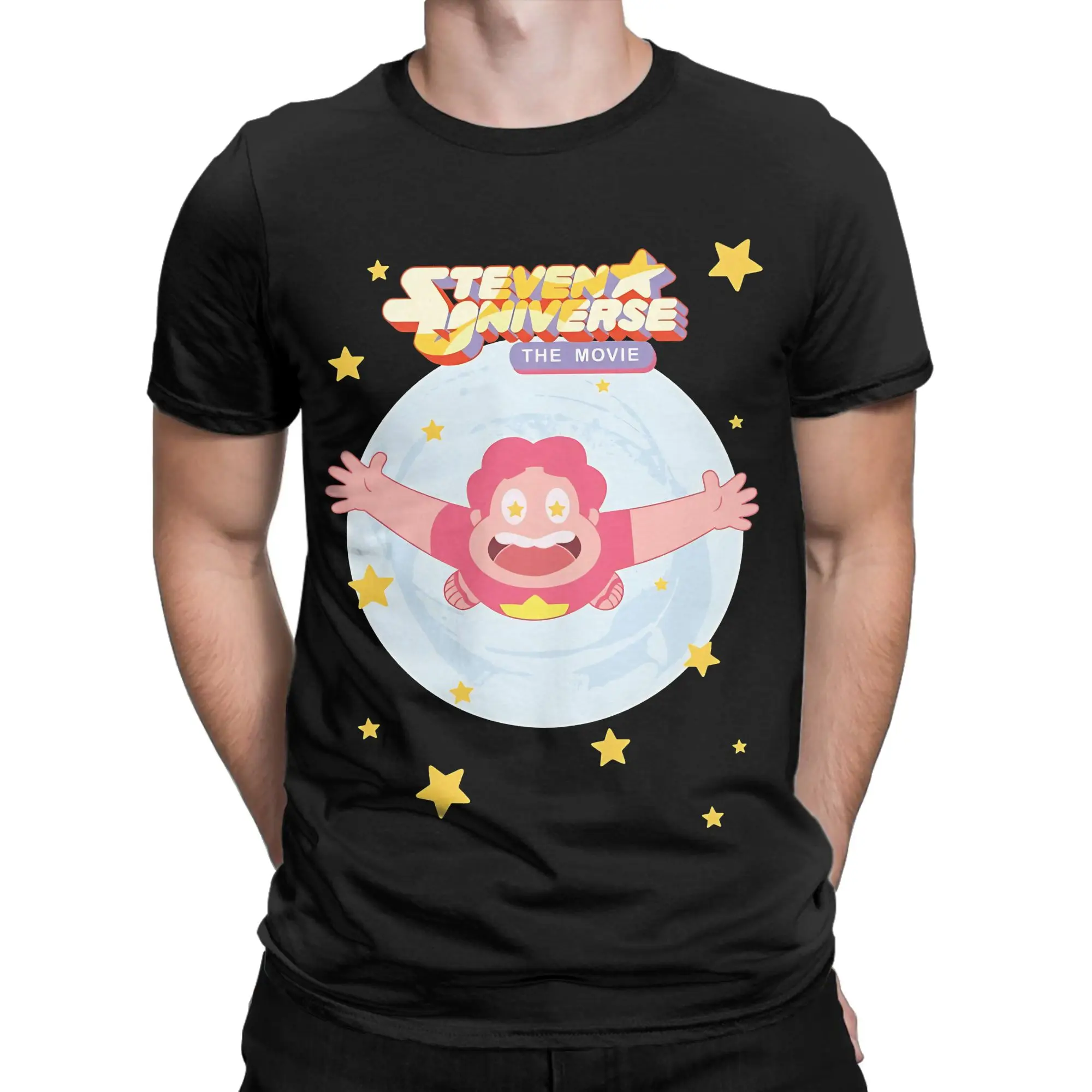 Steven Universe The Movie Oversized Novelty 100% Cotton T-Shirt Steven Universe Tops Tees For Men