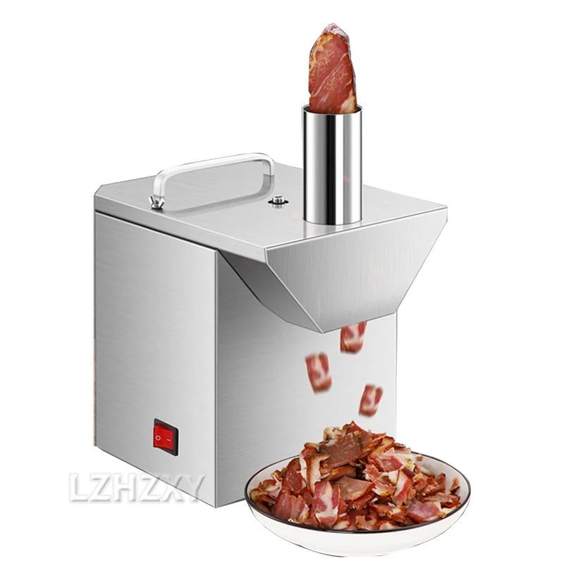 Máquina multifuncional de fatiar vegetais, carne comercial, cenoura, rabanete, batata, cortador em cubos, processador de alimentos, 220v/100w