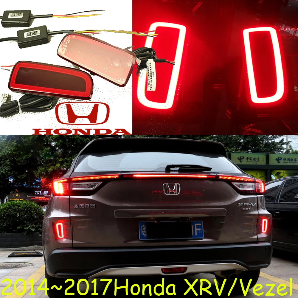 2014~2017y car bumer taillight for Honda HRV HR-V XRV VEZEL rear light brake LED car accessories taillamp for hrv rear light