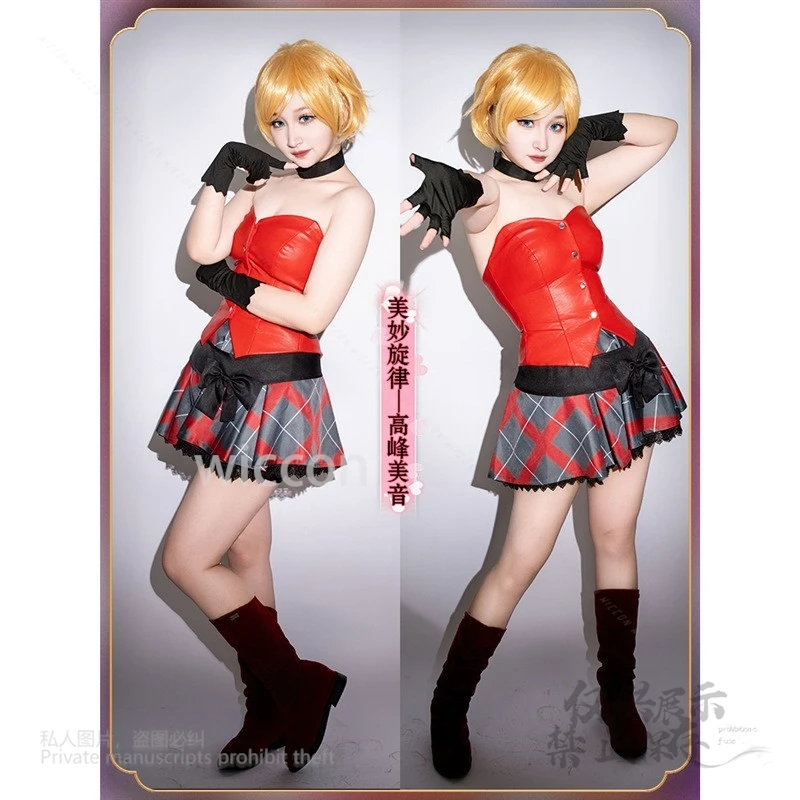 Cosplay cosplay mars takamine mion harune aira amamiya rizumu all star bonito seleção de ritmo lolita uniforme vestido kawaii cos