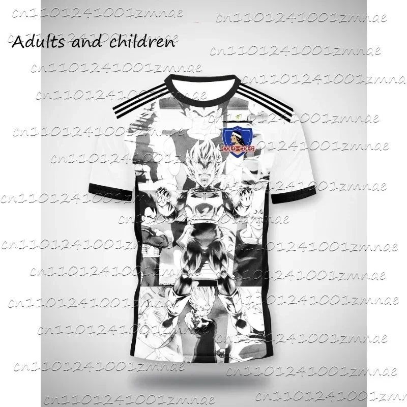 

Hot Selling Chilean Colorolo Anime Short Sleeved Summer Men's Breathable Short Sleeved Outdoor Football Enthusiast T-shirt