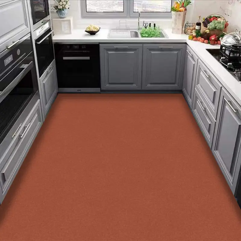 Kitchen Floor Mat Water Absorption and Oil Proof Foot Mat Simple Household Anti Dirt Anti Slip Mat Large Area Bath Mat Door Mat