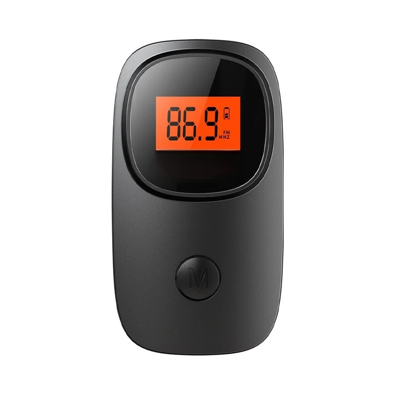 Portable Mini Pocket Radio With Clip FM Digital Display Auto Channel Search For Elders