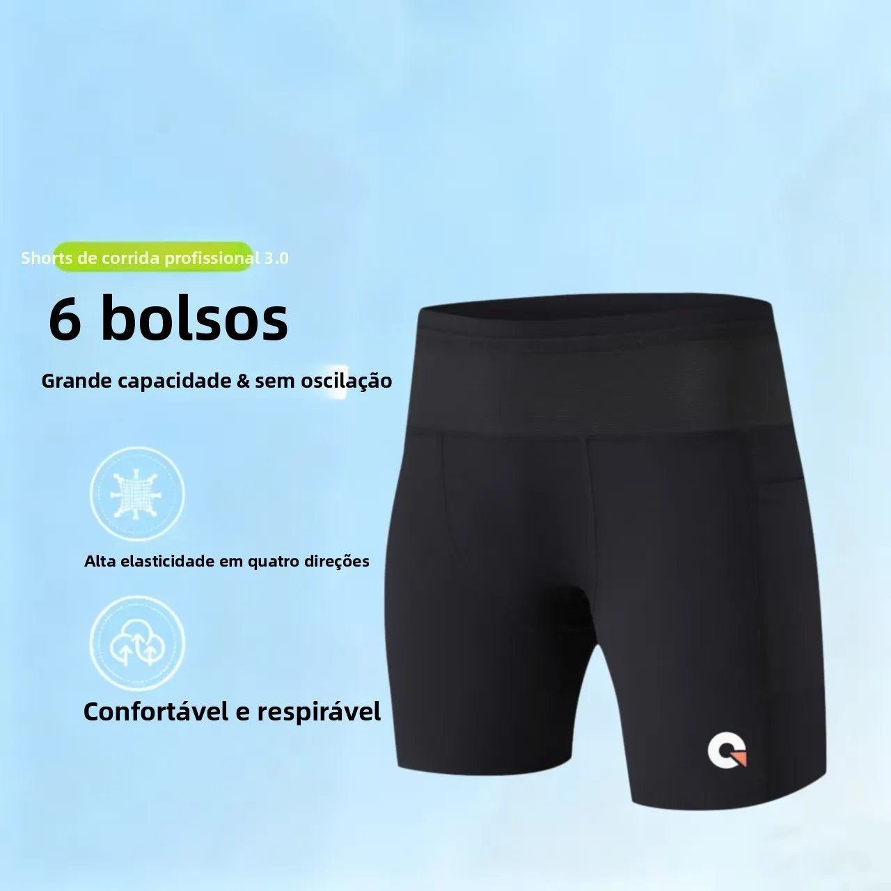 guofan-compression-running-shorts-five-inches-tight-fit-men's-quick-dry-outdoor-sports-mountain-bike-fitness-women's-high-ela