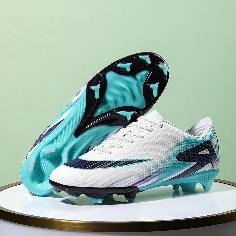 

2025 Football Shoes Original Men Football Field Boots Professional Society Indoor Boys Soccer Shoes Match Training Resistant Kid
