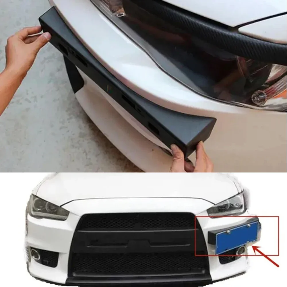 Per Mitsubishi Lancer EX modificato EVO supporto per staffa di registrazione telaio targa