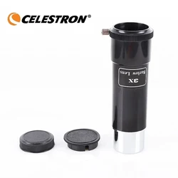 Celestron 3x Barlow Lens 1.25 Inch Eyepiece Optical Lenses Plastic Professional Astronomical Telescope Accessorie