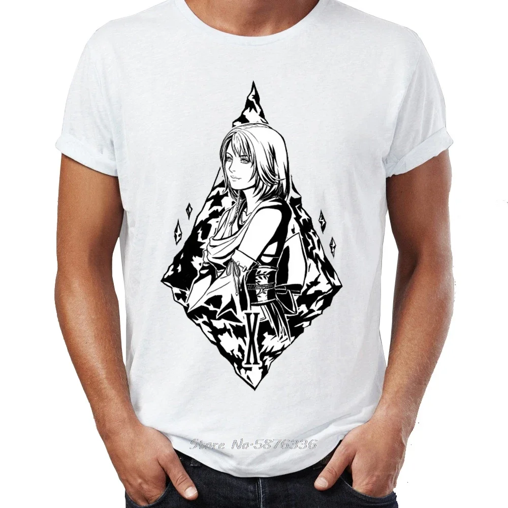 

Brand New Men T Shirt Cotton Final Fantasy Nanaki Under The Moon Cloud Awesome Artwork Printed O-neck Tee Shirts Oversize Tees