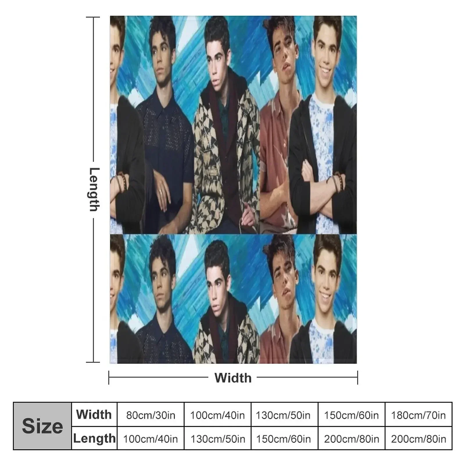 New Cameron Boyce Throw Blanket Softest Soft Summer Travel Stuffeds Luxury Brand Blankets