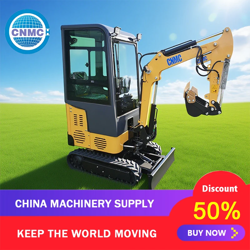 

Мини-экскаватор Kubota 1,5 Т Многофункциональный настраиваемый высокопроизводительный мини-экскаватор 2 Т с все аксессуарами Компактный