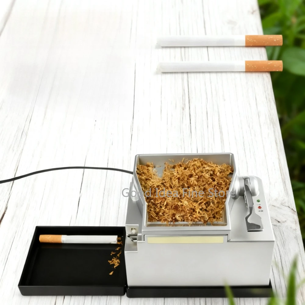 

twi New Cigarette Injector Machine Potable Smoke Tube Automatic Electric Cigarette Rolling Machine DIY Cigarette Making Tools