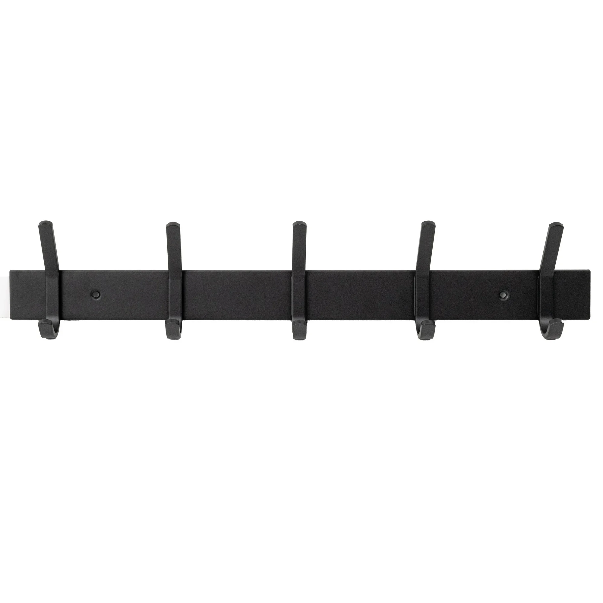 

20.5" Metal Hookboard with 5 Hooks, Wall-Mounted Organizer for Keys, Coats, Hats, Towels, Durable Home Storage Solution