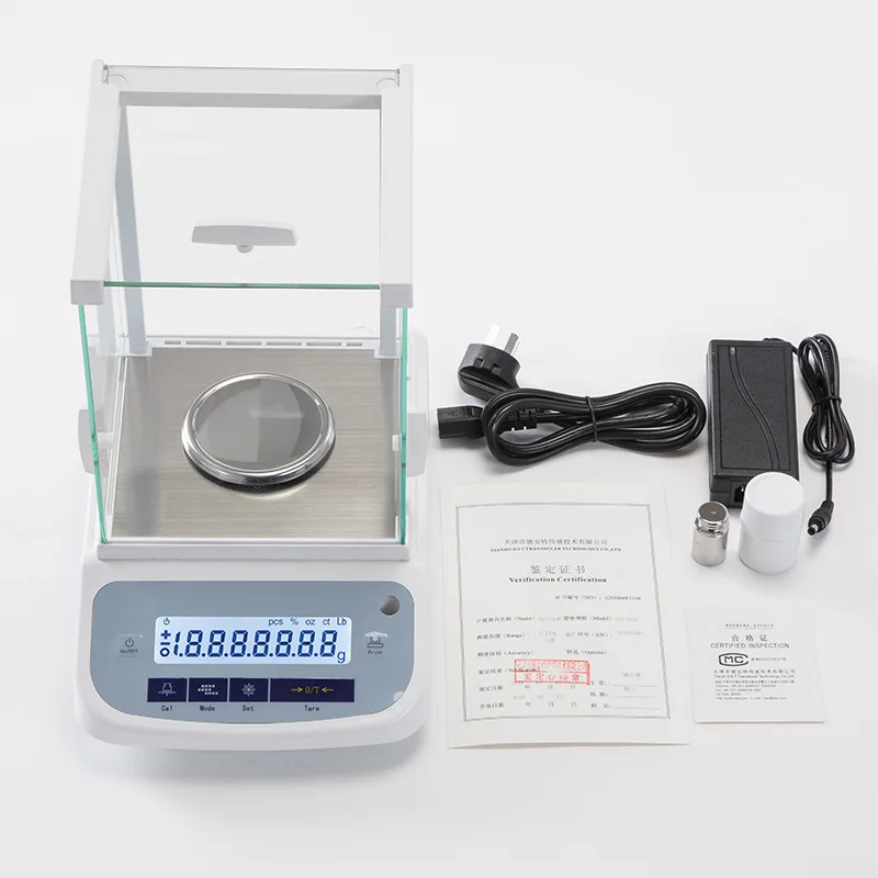 1‰ Precision Electronic Balance 1Mg Analytical Balance Laboratory Electronic Analytical Balance