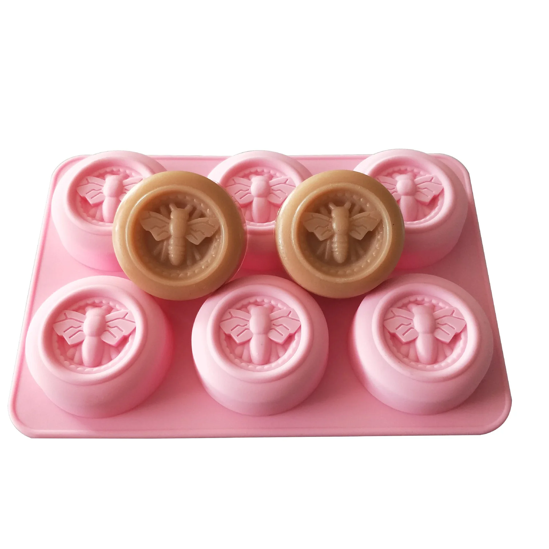 Silicone Soap Mold DIY Handmade Mixed Patterns Mould for Cake Cupcake Pudding Candle Soap Making Mould Form Tray Mould