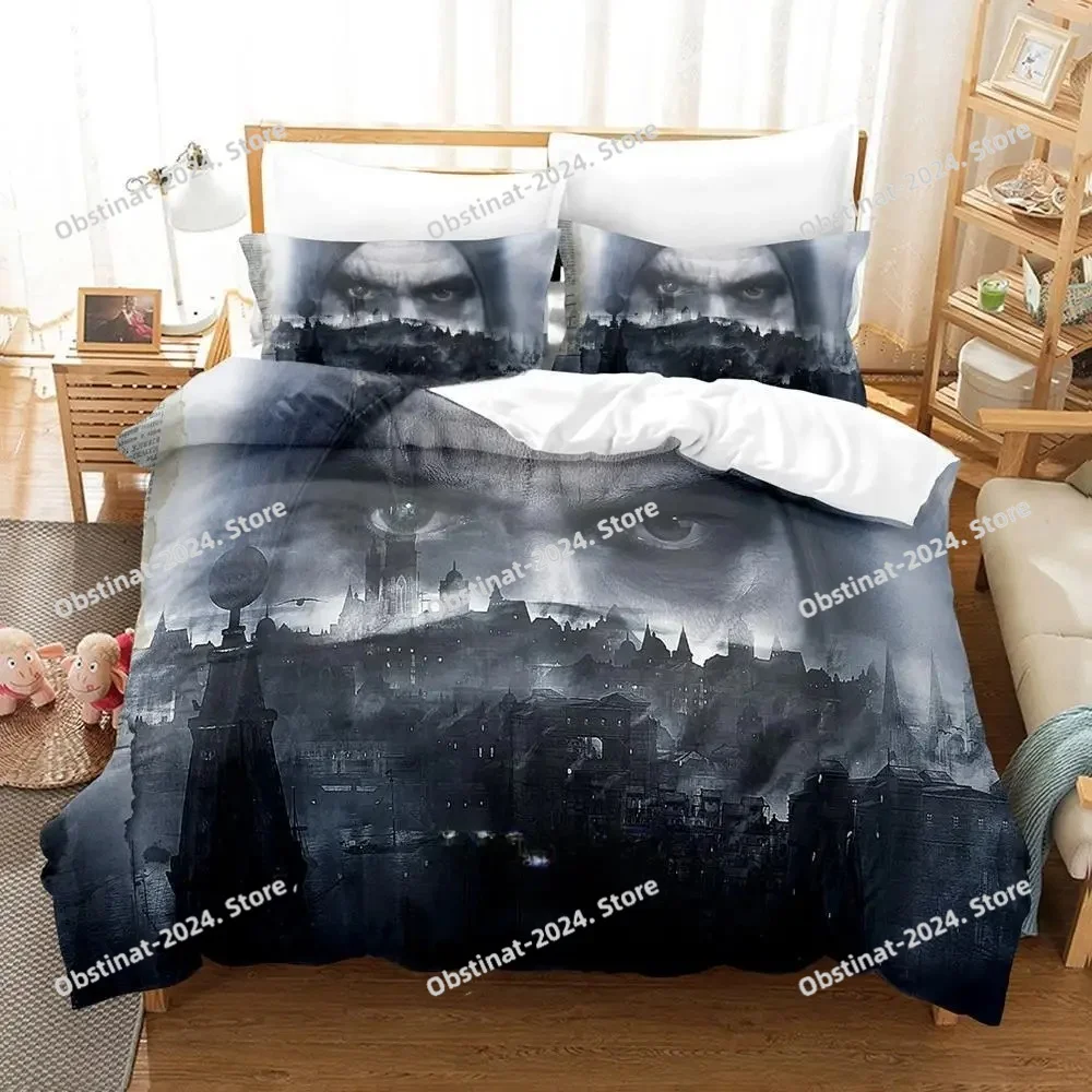 

Fashion 3d Print Game Thief Bedding Set Printed Bed Set Duvet Cover Sheet Pillowcase Bed Soft Quilt Cover Full Queen King Size