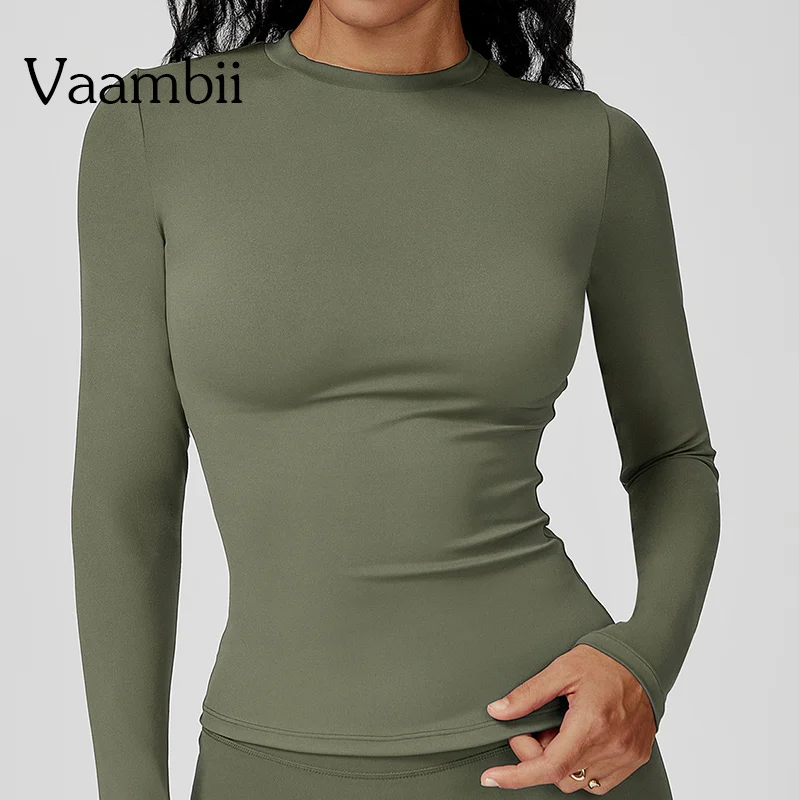 

Дышащий высокоэластичный спортивный топ для тренировок, женские рубашки для йоги с длинными рукавами для бега, пуш-ап, спортивная одежда, сухая одежда для тренировок