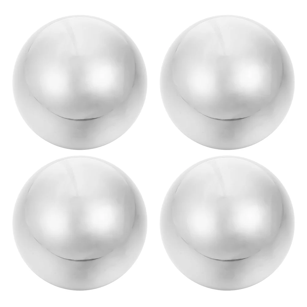 2 Pairs Baoding Ball Stainless Steel Balls Massage Unisex Metal Boading Round Exercise Equipment Fitness Small