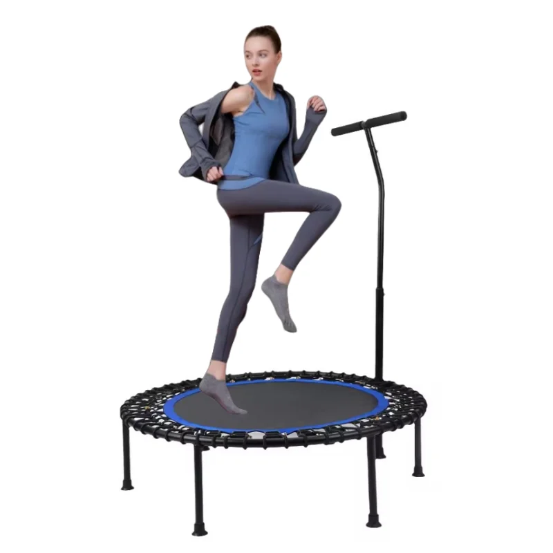 

Hot Selling Trampoline 40" Mini Trampoline Height Adjustable Jumping Bed Bungee Rebounder for Adults and Children