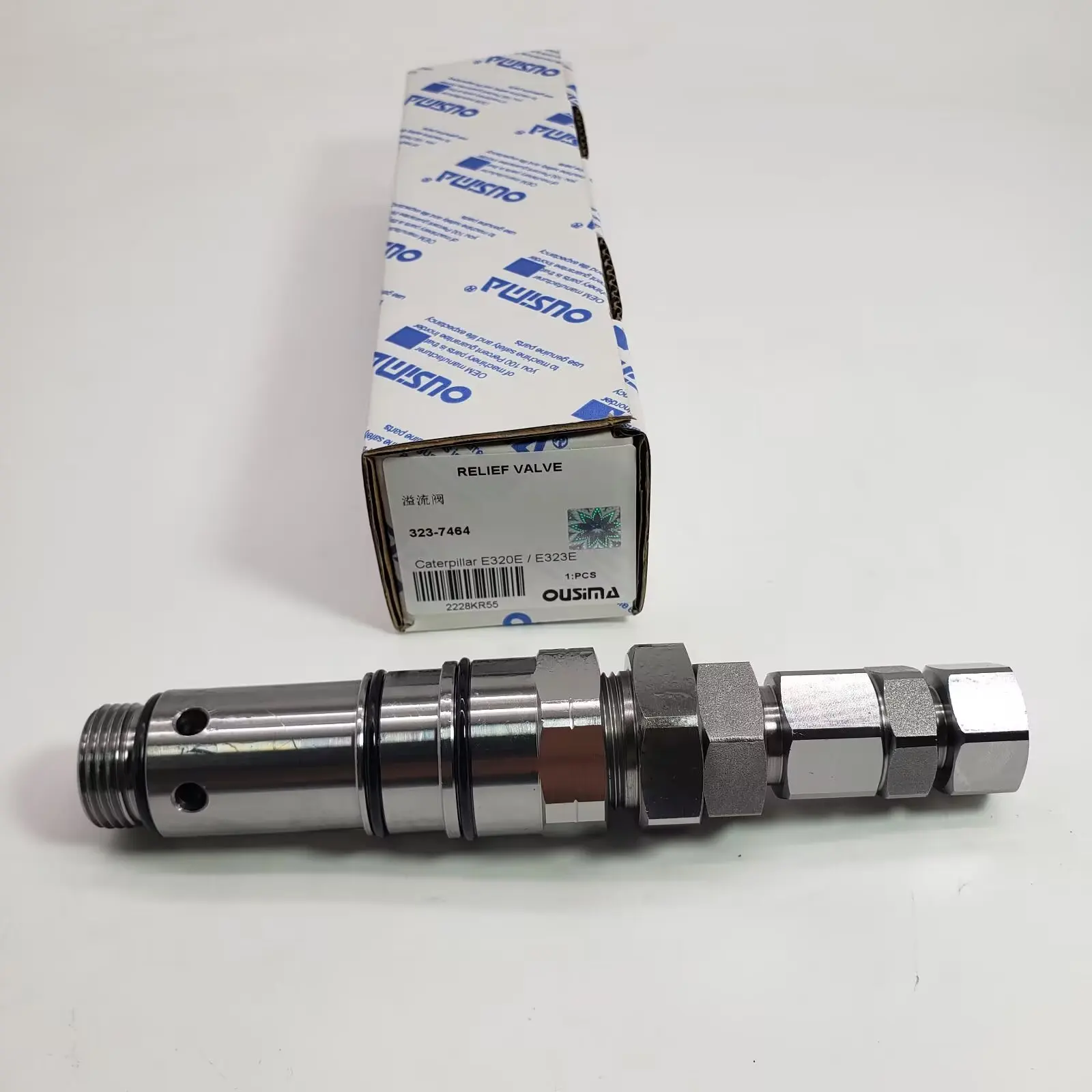 

OUSIMA Construction Machinery Parts 323-7464 Relief Valve for Caterpillar E320E/E323E