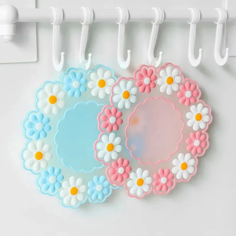 Daisy Anti-Scald Mat Dinner Mat Dish Plate Heat Insulation Mat Table Mat Anti-Scald Household Bowl Mat Coaster Silicone Mat