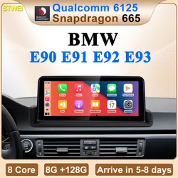 STWEI NEW ID8 Snapdragon665 8Core 8G 128G Carpaly Bluetooth Navi For BMW 3Series E90 E91 Android Multimedia Car Video Player