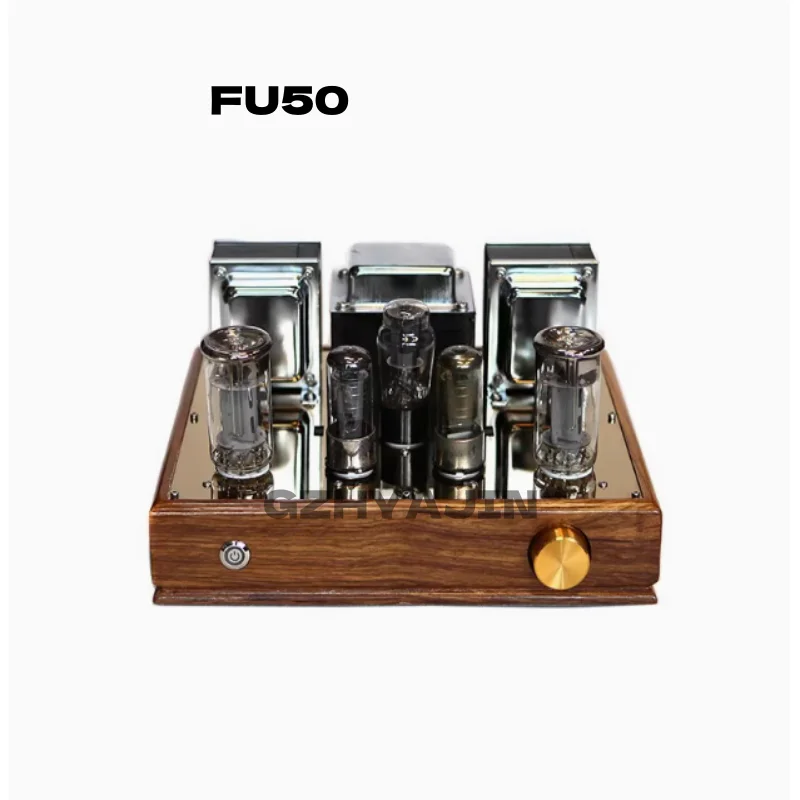 

FU50 12WX2 Single ended Electronic Tube Gallbladder Machine Small 300B Transistor Super linear Dual mode Purple Sandalwood Wood