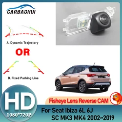 Night Vision Rear View Camera Reversing Camera Car Back up Camera HD CCD Waterproof For Seat Ibiza 6L 6J SC MK3 MK4 2002~2019