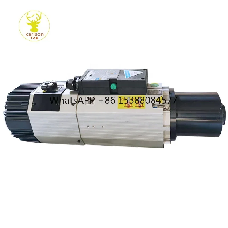 

220V/380V 9kW CNC Machine Tool Spindle Motor 18000rpm BT30/ISO30 for Woodworking Machinery Parts