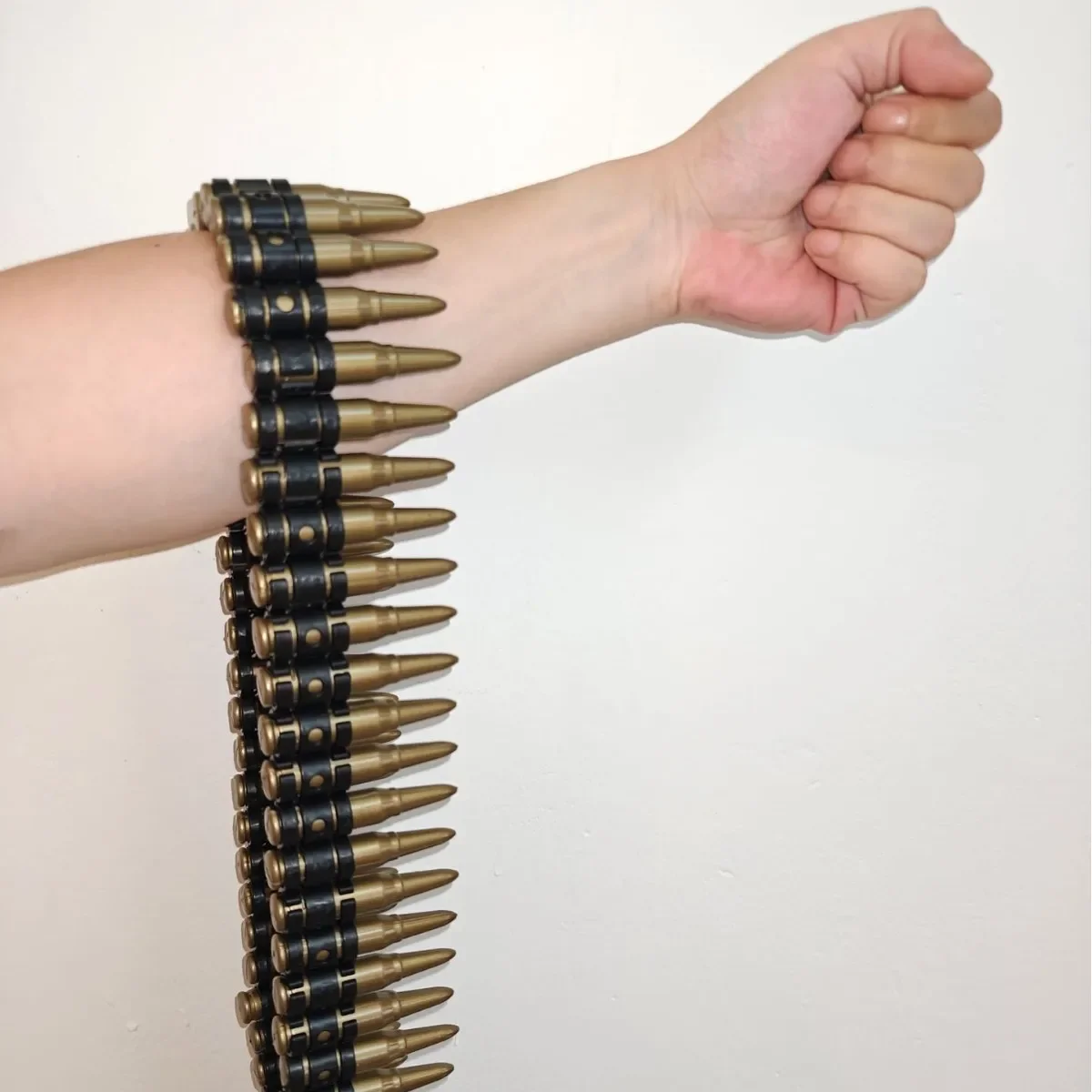 Kids Toy Bullet Belt Military Role Play Accessory Adjustable Plastic Costume Prop Party Dance Carnival Gear