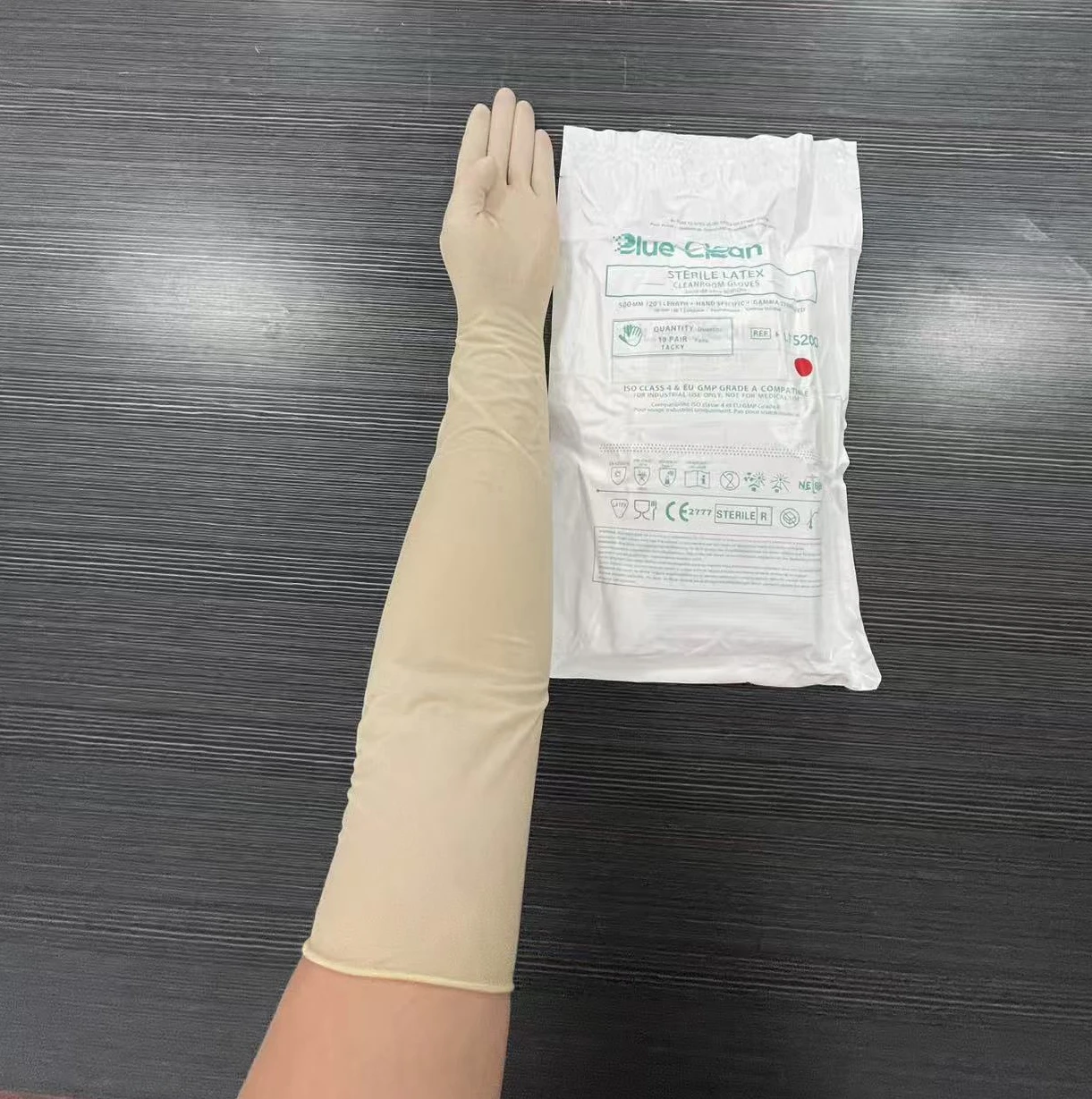 Guante de látex para sala limp - Rubber Glove Cleaning reseña y precio