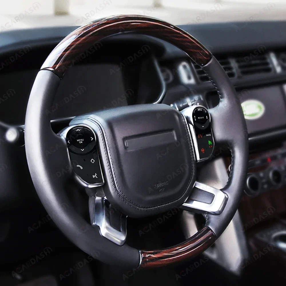 

Popular Hot sell ACARDASH Aftermarket Car Steering Wheel Buttons For Range Rover Vogue Sport L405 L494 wth LCD Liquid Crystal St