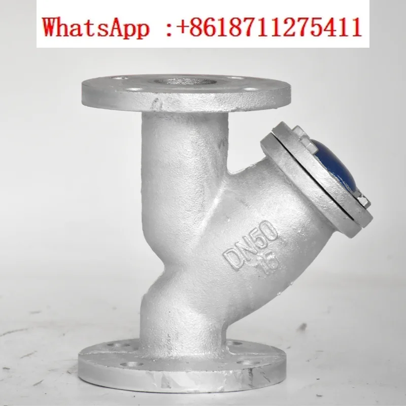 

GL41H-16 flange steam Y-shaped filter heat transfer oil boiler high temperature resistance DN40 50 65 80 100